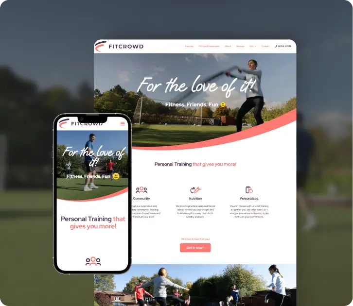 Fitcrowd website